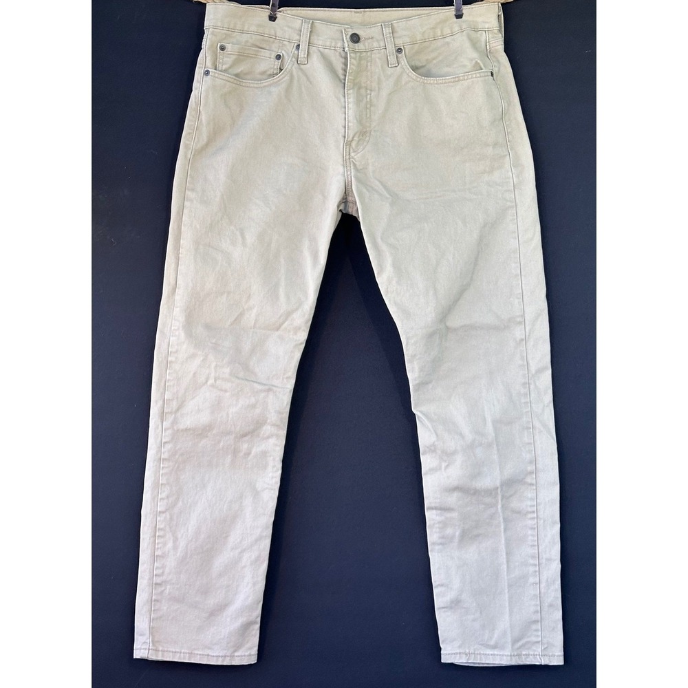 Levi's 502 Pants Mens 34x30 Tan Khaki Excellent